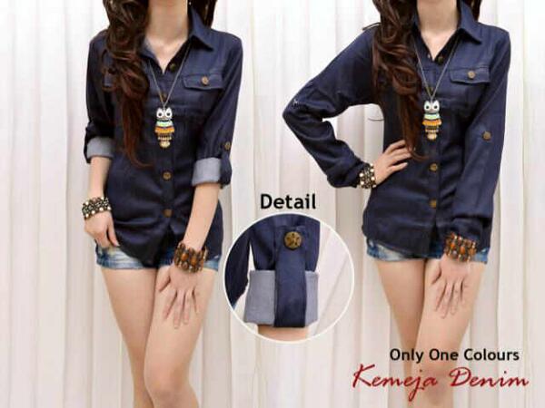 New Shirt Material denim. Fit to L. Seri 3 pcs <a href="/50rb/">Timo Völkerink</a> ecer @60rb