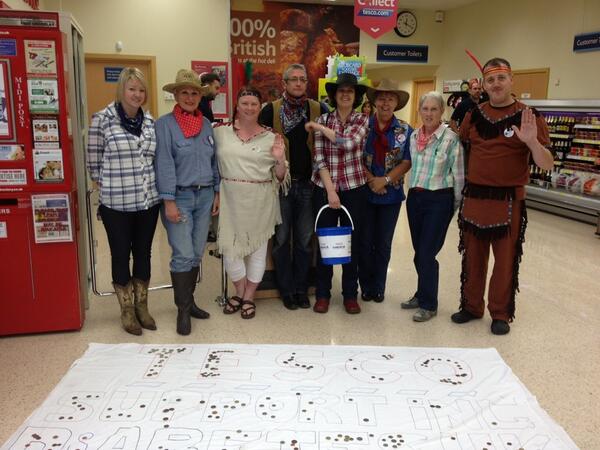 Cowboy weekend at market deeping in aid of diabetes uk