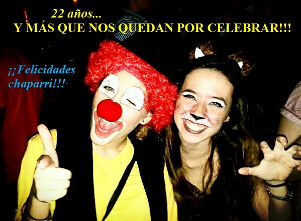 lauraggla's tweet photo. @MartaSarria14 aunque ya haya pasado el gran día... nos queda todo un año para seguir celebrándolo!! Felices 22!! :) http://t.co/3gXzSfPAuc