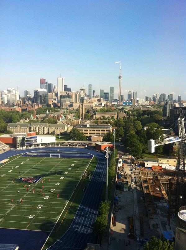 SusanHMorrison's tweet image. So excited to be at @EduhackCa ! Lots of energy in the room. Beautiful view from top floor of OISE.