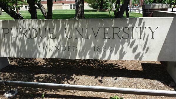 In the beautiful city of West Lafayette, Indiana today - home of the #boilermakers!  #EngineeringPowerHouse