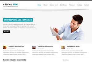 simplewpthemes's tweet image. Free WordPress Theme Artemis Mag  simplewpthemes.com/2013/04/artemi… #2columns #blue #White #templates #themes #wordpress