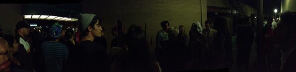 lfausto's tweet photo. @kanyewest not much on this twitter shit but so you know this is the #fullerton crowd you let down http://t.co/elvFpxta3h