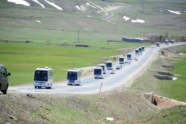 Esadaş Turizm Filo Teslimat Konvoyu