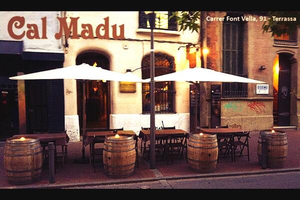 I la nova terrassaeta de Cal Madu Terrassa ja està en marxa!