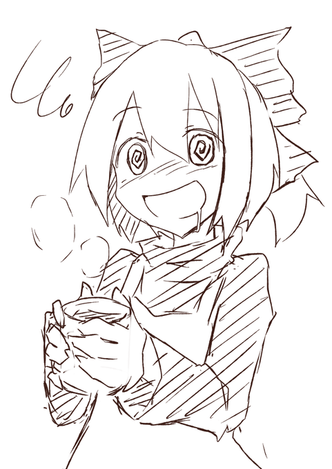 蜘蛛にコーヒーを与えると酔った感じになるらしいよヤマメちゃん 