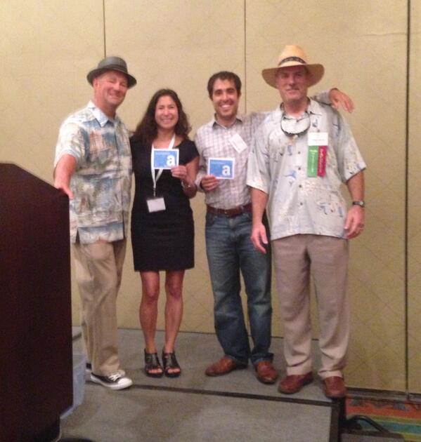 KPDocAdriano's tweet photo. Drs. Edelstein & Adriano took 1st & 2nd place at #SDAFP 2 slides competition today! Go Kaiser! http://t.co/EKbjgXhF9x
