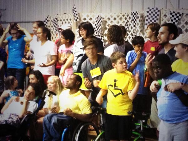 UGABCM's tweet image. Can you find all 4 of our student missionaries in this picture? #camphawkins #sendmenow