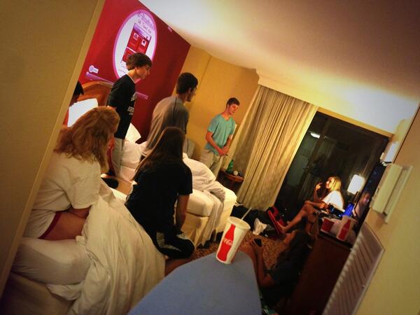 mcSARAfee's tweet image. Up all night studying for national competition tomorrow! #nerdlife  #fblaproblems #NLC2013