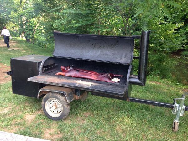 LPCEvents's tweet image. Pig roast! Yikes!