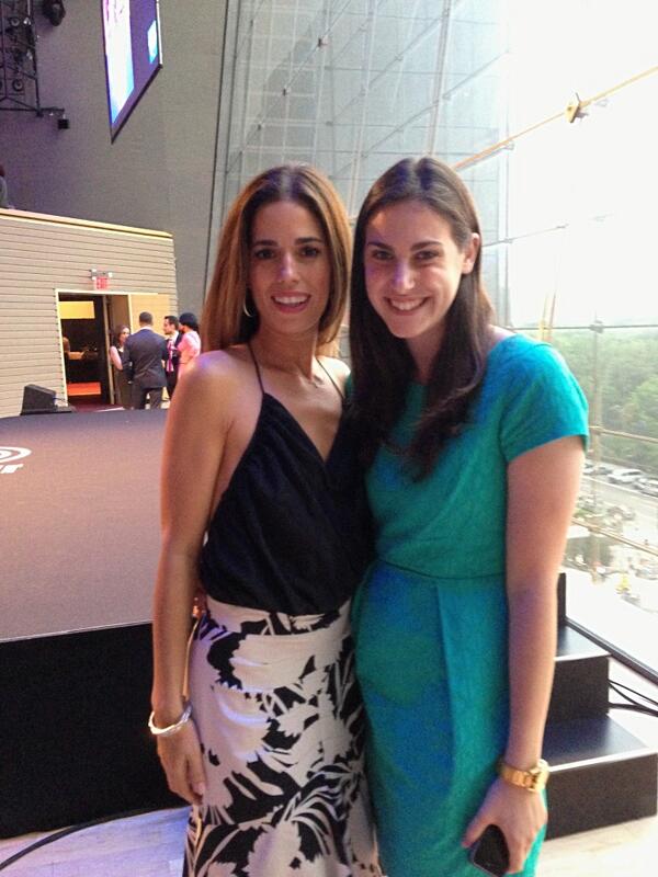 michkn's tweet image. Loved meeting @TheRealAnaOrtiz at #twc_media event tonight!