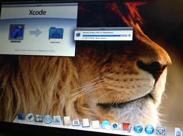 NurvDamage's tweet image. Setting up #Xcode5. #iOS7