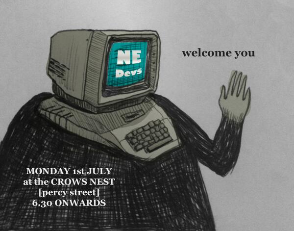 the 4th <a href="/NEDevelop/">NEDevs</a> meet up is occuring this coming monday. For those in&amp;around newcastle interested in making games