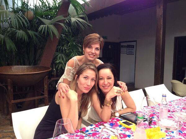 El trío se tomó a Villavicencio!! @flaviadossantos @juanitakremer. Nos hace falta @MONYDIAADIA