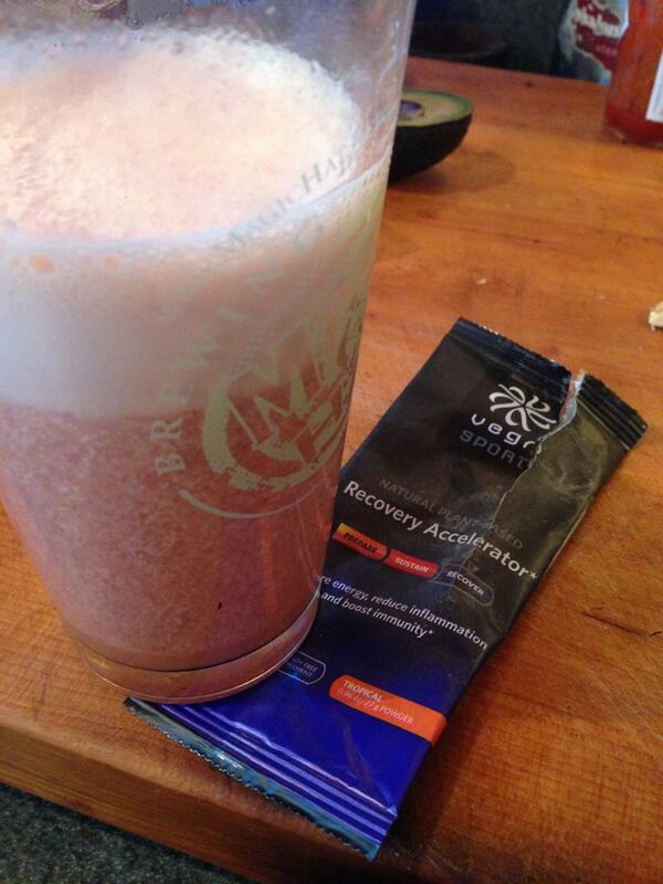 suze4405's tweet photo. Recovery smoothie. Yum! Strawberries watermelon and @VegaTeam http://t.co/UHw0bsUkxF