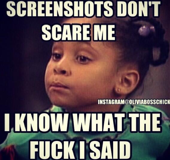 I remember when there was no such thing as screenshots now you can't trust anyone. But either way..
#RPThoughts