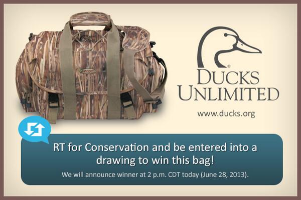DucksUnlimited's tweet photo. Wetlands #conservation impacts everyone! RT for chance to win prize from @AveryGHG #DUConservation http://t.co/CLKGgx4YLI