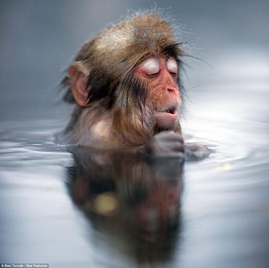 This water is freezing!!