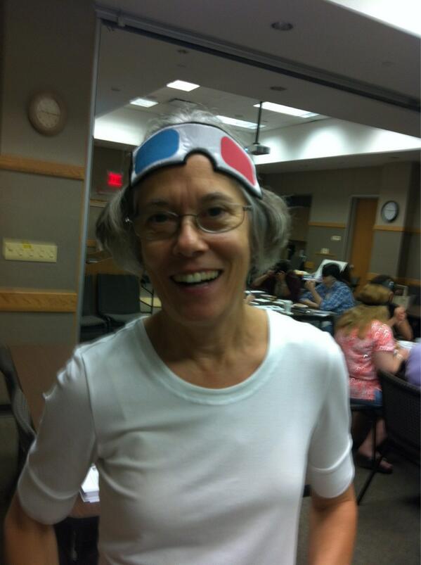 #BTH2013 what's different about teaching students who r blind/mult impaired. Debra shoes us!