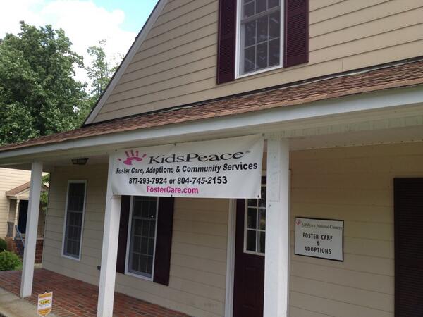 Will_KidsPeace's tweet photo. Our Foster Care office in Richmond, Virginia. http://t.co/qCWV4GMy6d