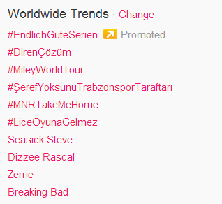 MileyCyrusTTs's tweet photo. @MileyCyrus trending topic #3 [Worldwide]. '#MileyWorldTour' -06.28.13 http://t.co/479EvisdoM