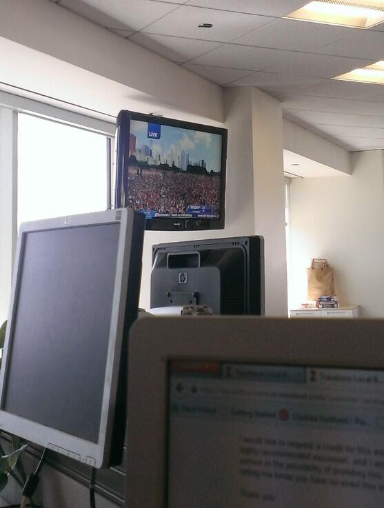 chels_dh's tweet image. Yeah... It's pretty much like being there... : (