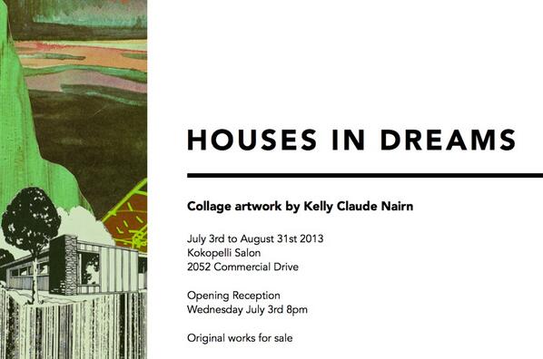 SKRSINTL's tweet image. Breadren collaborator WZRDRYAV solo collage exhibition!
Houses in Dreams  July 3 - Aug 31 @KokopelliSalon
#checkgame