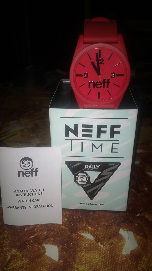 neff watch instructions