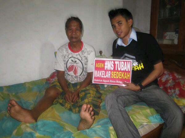 Selasa 2 Juli 2013 <a href="/MSTuban/">MakelarSedekah Tuban</a> jg akan mengantarkan Mbah Raji cek pasca operasi ke RS Oen Surakarta cc <a href="/MakelarSedekah/">@MakelarSedekah</a>