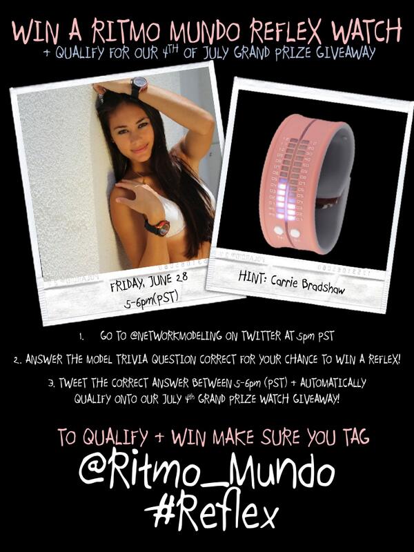 model_brown's tweet image. It's almost #Reflex time with @NetworkModeling &amp;amp; @Ritmo_Mundo!