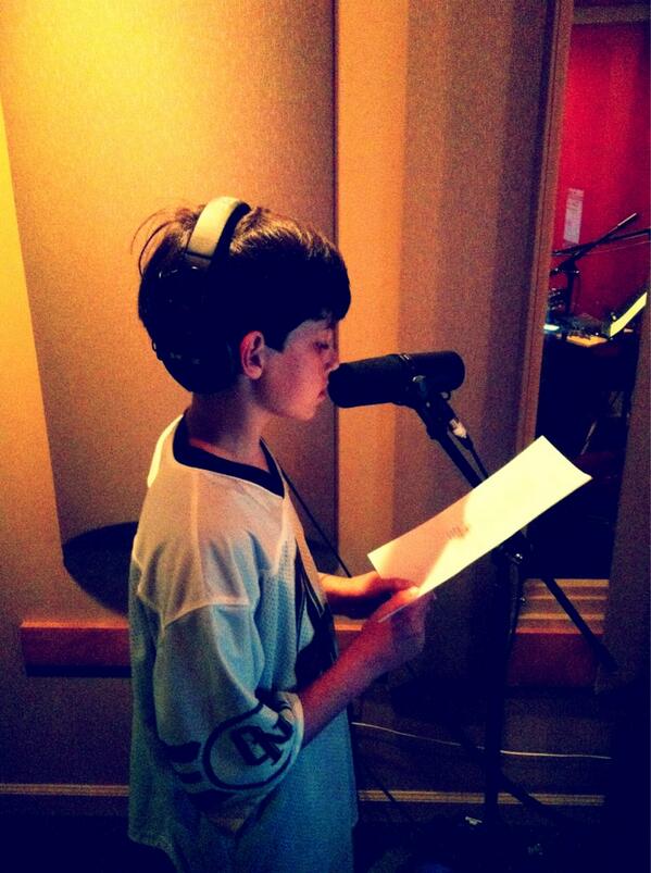 .<a href="/lbeaird/">Larry Beaird</a> 12 year old James is a brave young man singing in front of 6 adults.. What a champ!