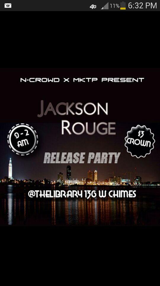 SmallWorld_CEO's tweet photo. Come Out and $upport my Bro @_jamesjackson with his new Project Jackson Rouge http://t.co/FDx2xvzPpp