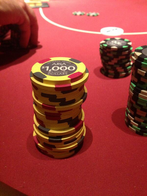 BenbaLamb's tweet photo. How do you know when Sammy Farha is in your game? Now what to do w these baccarat chips?? http://t.co/811yibP8QB