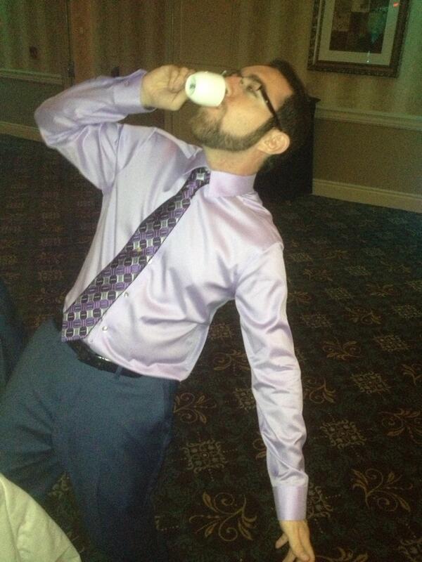 LombardoJoe's tweet photo. In case anyone was wondering, @TheMaximusPrime IS the classiest mofo at the Jo-Nides/Lombardo wedding. #scesaramark http://t.co/7zMWRuMsQN