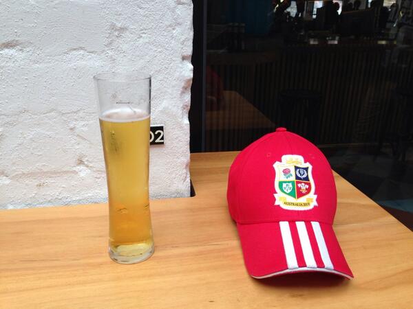Geoffshack's tweet photo. First one of a Big Day!!! # geoffinoz http://t.co/J814PyyZQb
