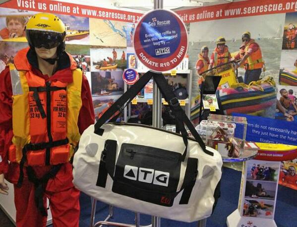 Visit our stand at the Durban International Boat Show this weekend and you could win this waterproof bag.