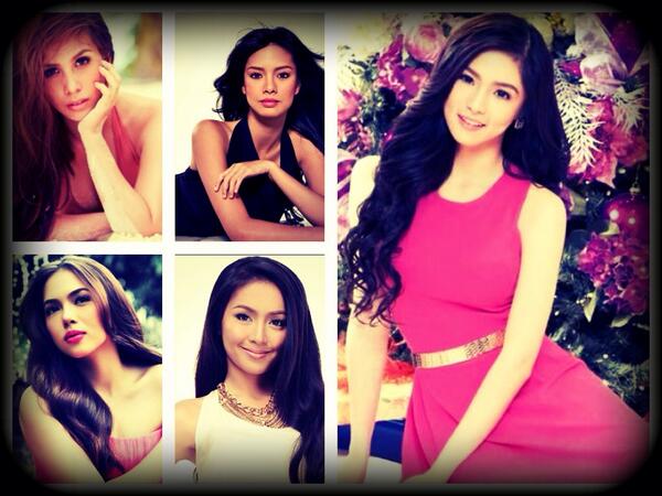 KBB_Rizal's tweet photo. "@ASAPOFFICIAL: The very beautiful leading ladies! Kim, Erich, Empress, Julia and Kathryn! #ASAPBigBlast http://t.co/9ptOfpGAAO"