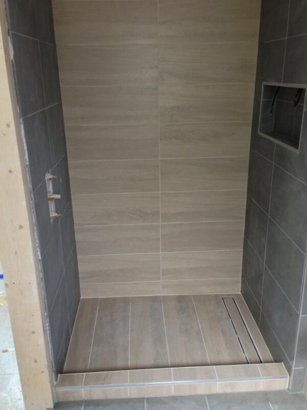 TilingChris's tweet image. End result of some of this weeks work at Mungo Jerry's house