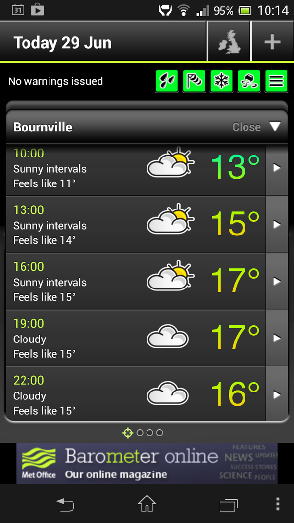 bournvillefest's tweet photo. it's gonna be a fine day :-) http://t.co/fmqxKCcQKq
