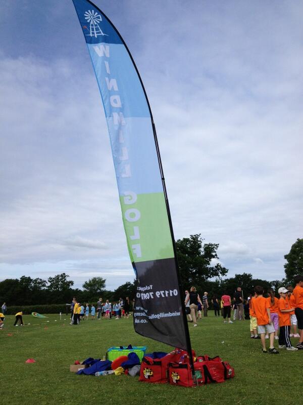 WindmillBristol's tweet image. @WindmillGolfAca loves their flags from @stephenkemp73 #printenvironment available mail order. Great quality