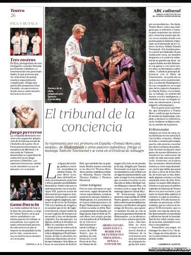 Tomás Moro, de Shakespeare, traducida por <a href="/EGMaiquez/">Eنr¡que G-Máiquez</a> , monumento a la conciencia