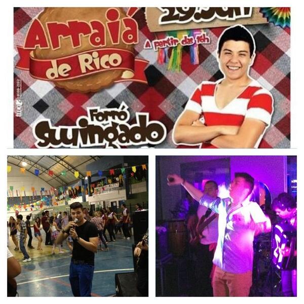 fswingado's tweet photo. Agradecendo a toda galera dos eventoa de ontem e hoje tem PRAIA DEVASSA! Hj encerramos os nossos festejos juninos! http://t.co/EBKFbkDOMF