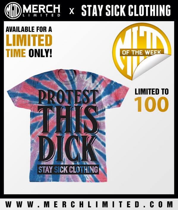 STAYS1CK's tweet photo. FUCK WESTBORO BAPTIST! PROTEST THIS DICK!!! Limited to only 100 shirts, get one fast!! RT 

http://t.co/lnfbIW6MFV http://t.co/ssCdsVr2A8
