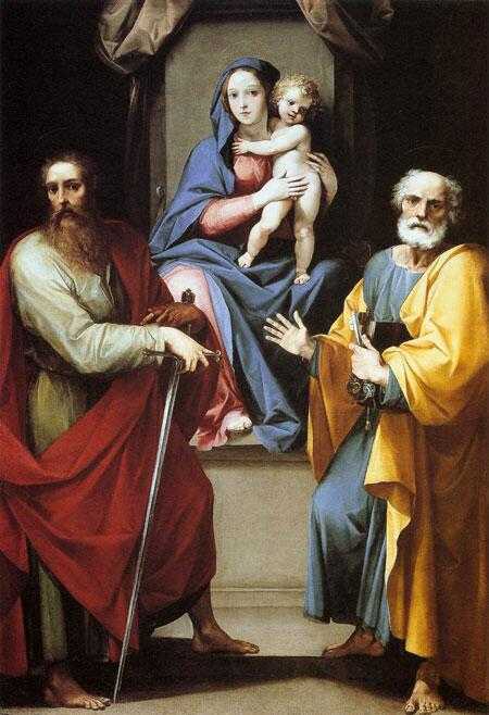 Hoy 29 de Junio, celebramos la solemnidad de San Pedro y San Pablo. Las dos columnas del edificio de la fe cristiana.