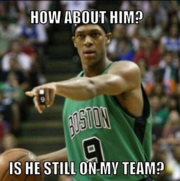 Rondo be like...