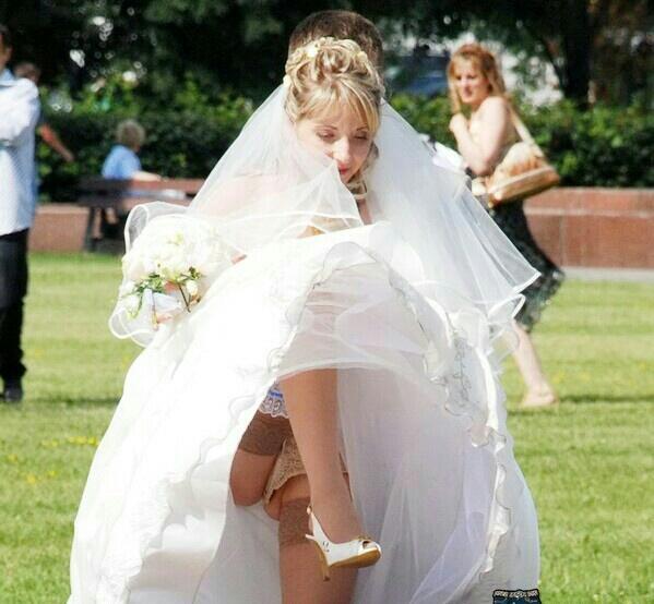 bride upskirt voyeur photo