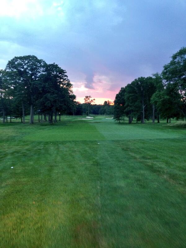 Sunset at Quaker Ridge