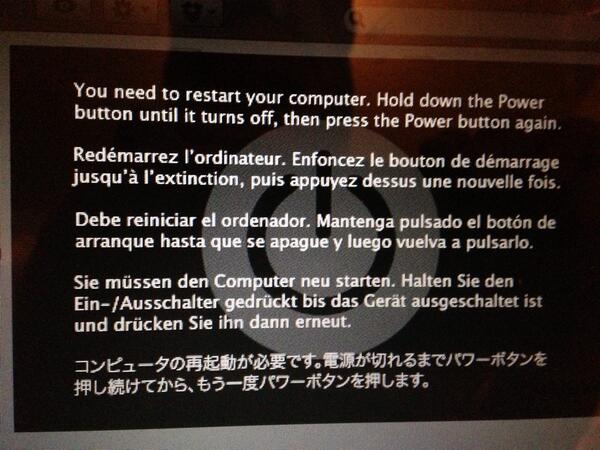 Tpierce22's tweet image. Just got this message on my #apple #mac is this normal? #machelp #applesupport #computer