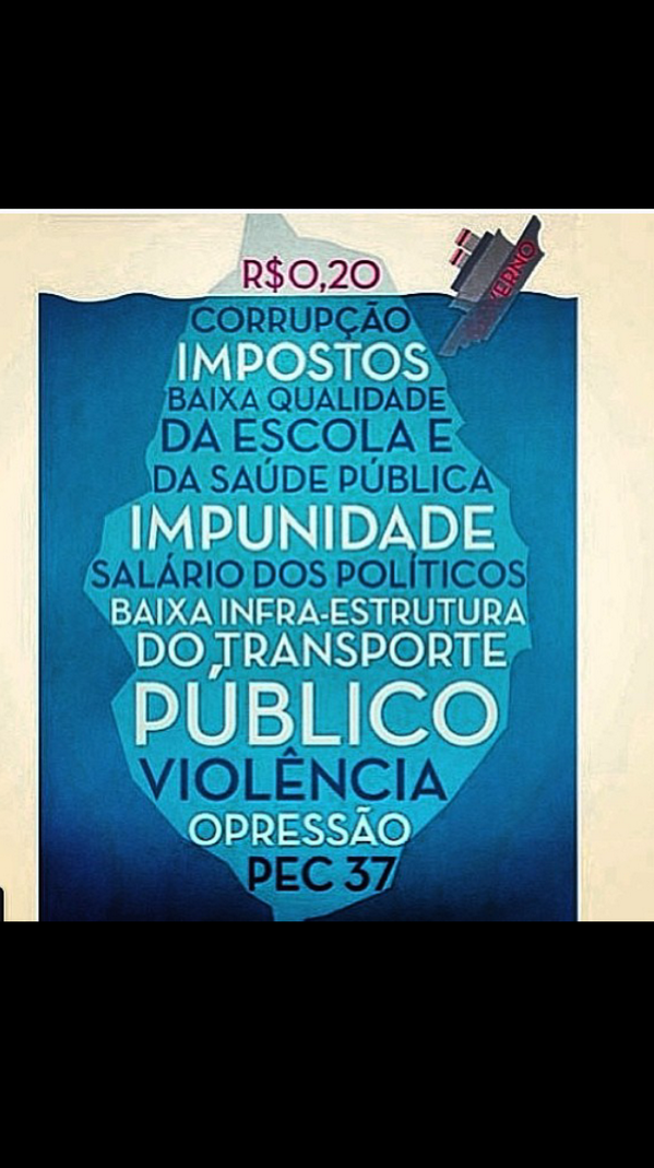 Para algum alienado q ainda nao entendeu o motivo de tudo q esta acontecendo!!! #vemprarua #brasilacordou