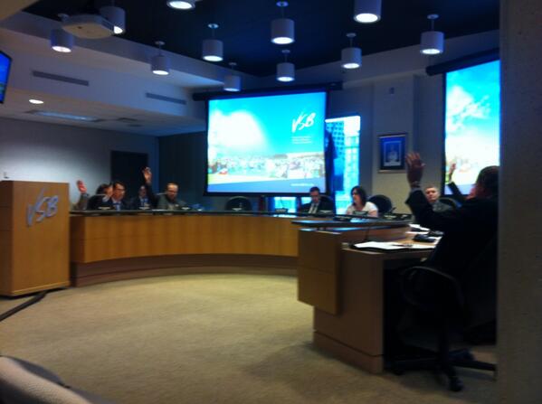 The VSB board of Trustees unanimously passed the Student Trustee Pilot Project <a href="/VSB39/">Vancouver School Board</a> #StudentTrustee #StudentVoice